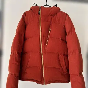 roial 빨간색 다운 자켓