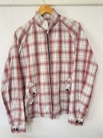 Schott 샷 체크 자켓 L 사이즈 USA 제작풍 디자인