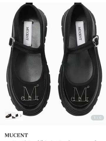 MUCENT 블랙 신발
