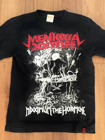 맥시멈 더 호르몬 T셔츠 블랙 S