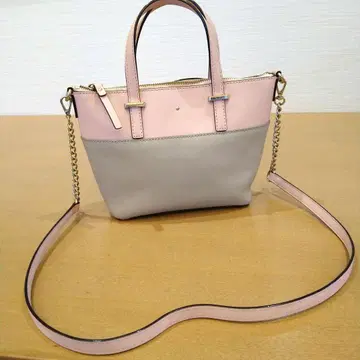 케이트 스페이드 숄더백 핑크/그레이