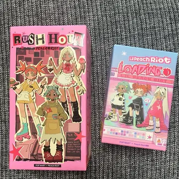 POPMART peach riot 피규어 미개봉 rushhour 외