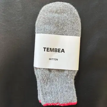 TEMBEA MITTEN 그레이/핑크