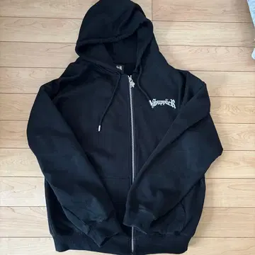 [ 인기 로고! ] supplier 집업 후드티