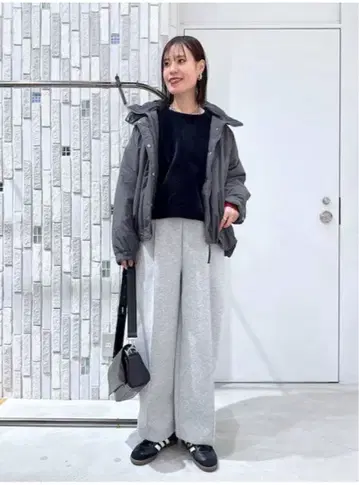 택 포함 에어 써멀 2WAY 숏코트