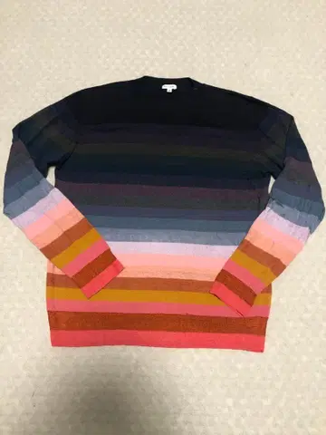 Paul Smith 멀티 컬러 스트라이프 니트 M