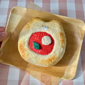 핸드메이드 스퀴즈 피자빵