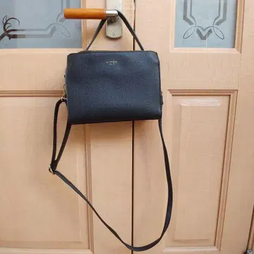 블랙 숄더백 합성 피혁