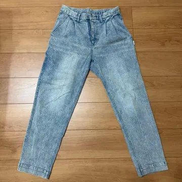 슈어블 SUAVELE 사이즈 M 블루 파랑 데님 스트레치