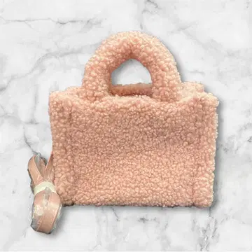 [ 새상품 ] SIMYON 시미온 복슬복슬 백 핑크 카와카미 모모코