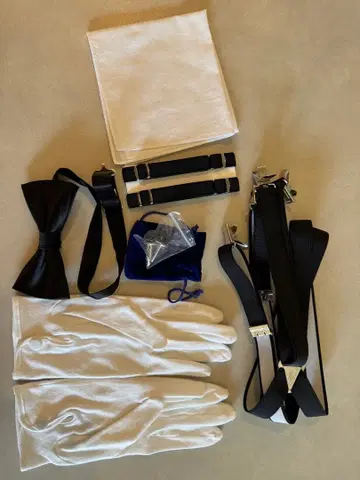 브라이덜 턱시도 잡화 일식