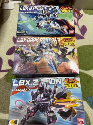 골판지 전기 미조립 3종 LBX 프라모델