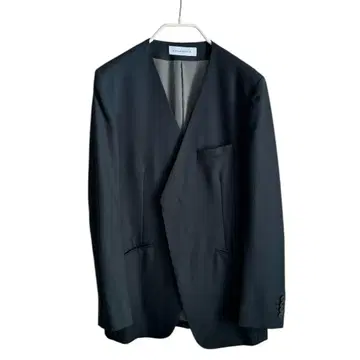 SAYAKADAVIS 포레스트 그린 노카라 자켓