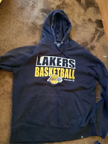 레이커스 농구 후드티 네이비