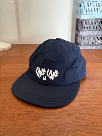 garbage 'LOVE IS LOVE'soft brim cap