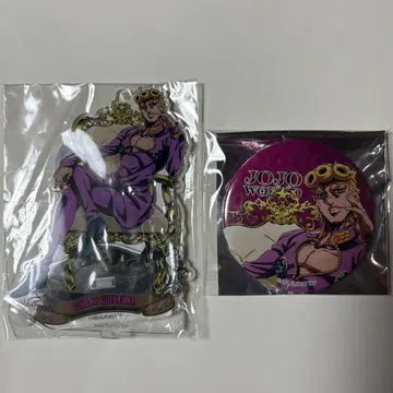 죠죠의 기묘한 모험 죠르노 아크릴 스탠드 캔뱃지