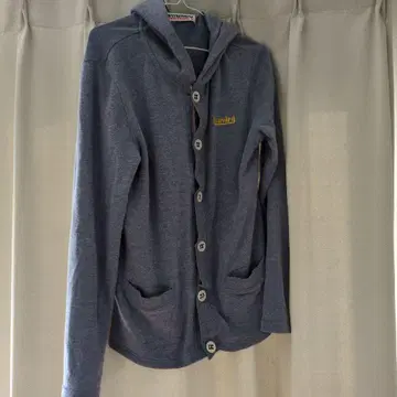 laundry 후드 부착 그레이 후드티 사이즈 M