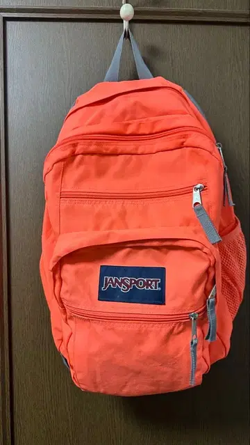 JANSPORT 오렌지 럭색