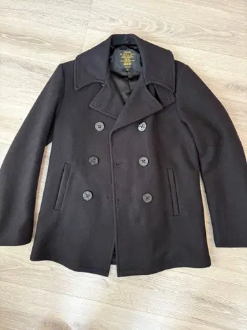 FIDELITY 피코트 색상:블랙 M 사이즈