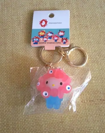 미야쿠미야쿠 키티 키링 만박 산리오 클리어 컬러 키티