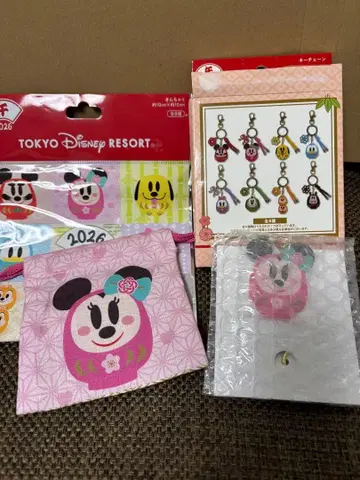 디즈니 시크릿 키체인 설날 2026 달마 미니 복조리