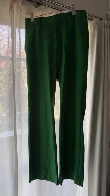 LiNoH 플레어 슬랙스 그린