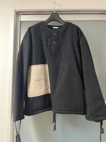 [fujimoto] K.M 블랙 크래프트 재킷