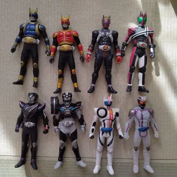 가면라이더 피규어 8체 세트 소프트 비닐 묶음 판매