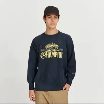 Champion 그레이 맨투맨 XL