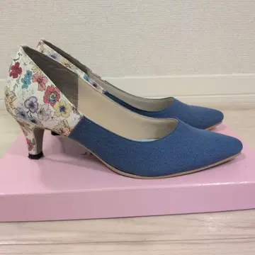 JELLY BEANS 플라워 프린트 펌프스