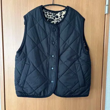 리버서블 퀼팅 다운 베스트