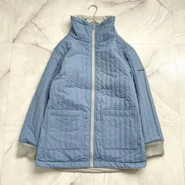 M18343 하자품 새상품급 기브리 컬렉션 카포크 충전솜 리버서블 블루종