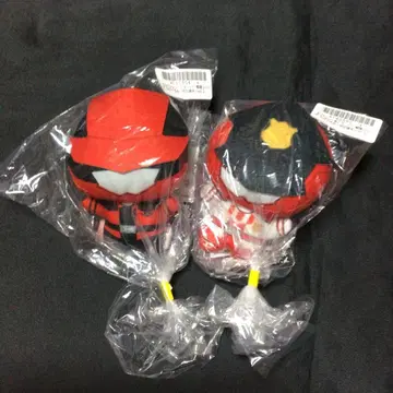 슈퍼전대 히어로 SD 인형 루팡 레드 파트렌 1호 세트