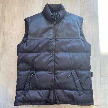 여성용 HEARTLAND 브라운 다운 베스트 L 사이즈