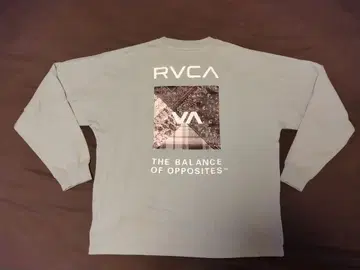 [ 새상품급 ] 루카 RVCA 여성용 롱 슬리브 T셔츠 블루 그레이 S
