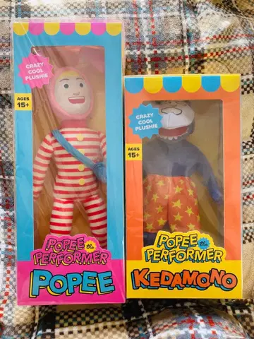 POPEE the 퍼포머 봉제 인형 포피 & 케다모노 2체 세트