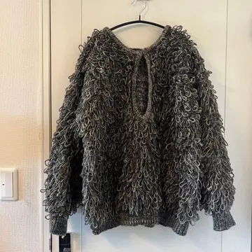 루미에 루프얀 2way 키넥 니트 풀오버 믹스