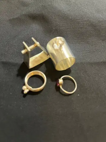 실버 925 하키머 다이아몬드 반지