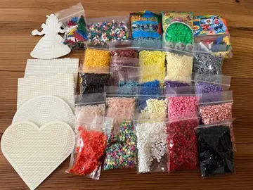 Hama 펄러비즈 세트 플레이트 5장 포함