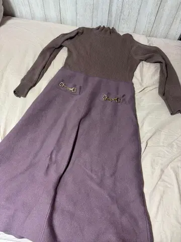 JILLSTUART 니트 원피스 퍼플