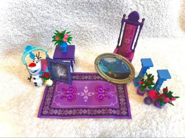 겨울왕국 인형 놀이 세트 아셰트 디즈니 인형의 집 잡화 미니어처