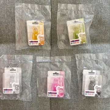 컬러풀 곰 모양 피규어 세트