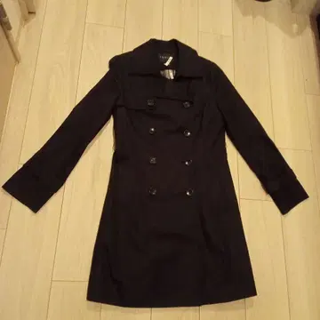 INDIVI 트렌치코트 라이너 포함 블랙 38