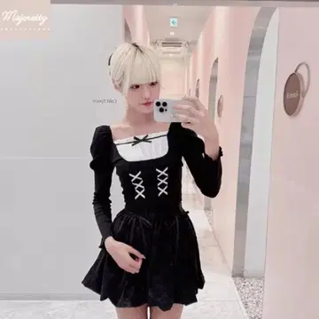 majorretty 키라키라 미용사 아이리 콜라보 상의 x 하의 세트