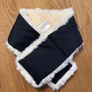 Gypsophila 리버서블 보아 다운 머플러 미사용 새상품