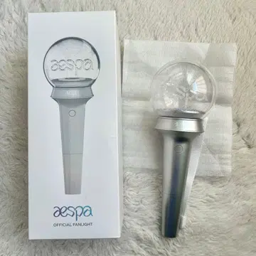 aespa 응원봉 ver.1 박스 포함 작동 확인 완료