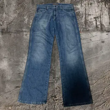 멕시코제 Wrangler (랭글러) 부츠컷 아메카지 구제 의류 바이커