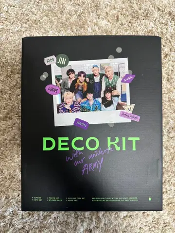 BTS DECO KIT 정국 트레이딩 카드