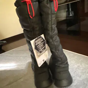 HUNTER 방수 퀼팅 롱 부츠