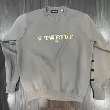 V TWELVE LUX 그레이 스웨터 M 사이즈